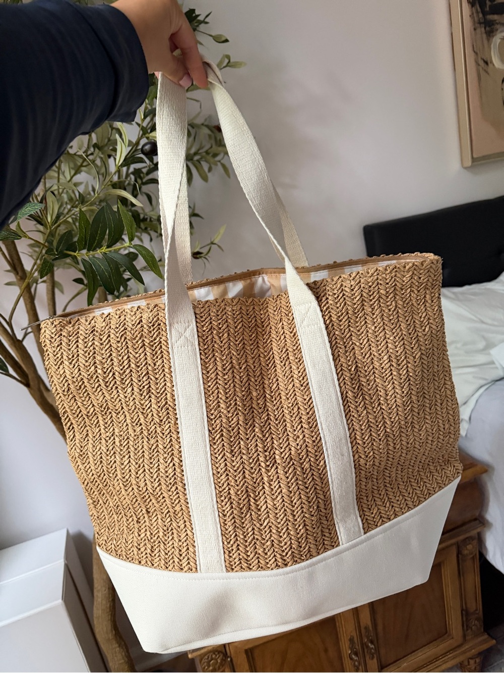 NWOT Show Me Your Mumu Sunseeker Straw Tote Beach Tote
